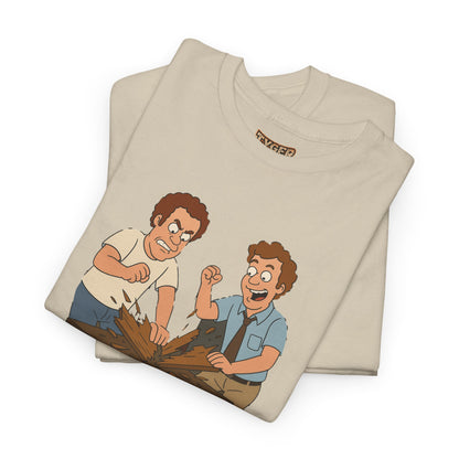 I Break Boards in the Garage T-Shirt — Funny Step Brothers Inspired Tee