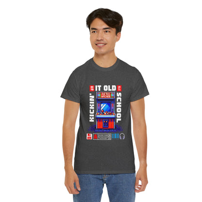 Old School Arcade T-Shirt — "Kickin&
