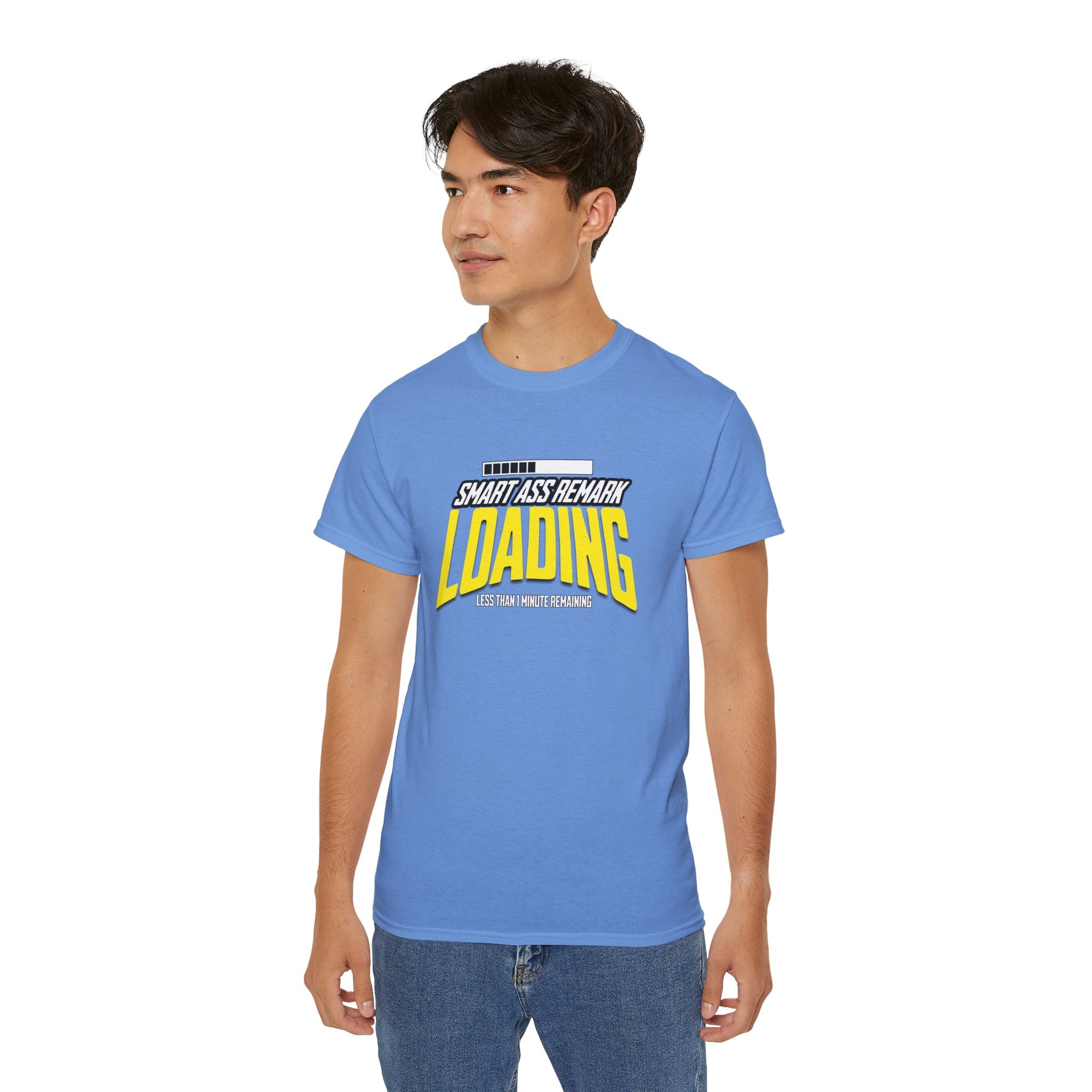 Funny Smart Ass Loading Cotton Tee