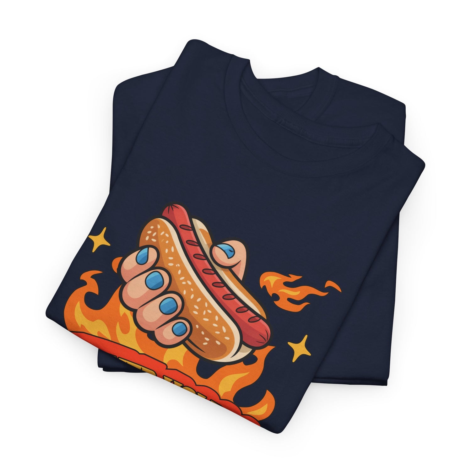 Funny Hot Dog T-Shirt — Weiner Holder Adult-Themed Tee