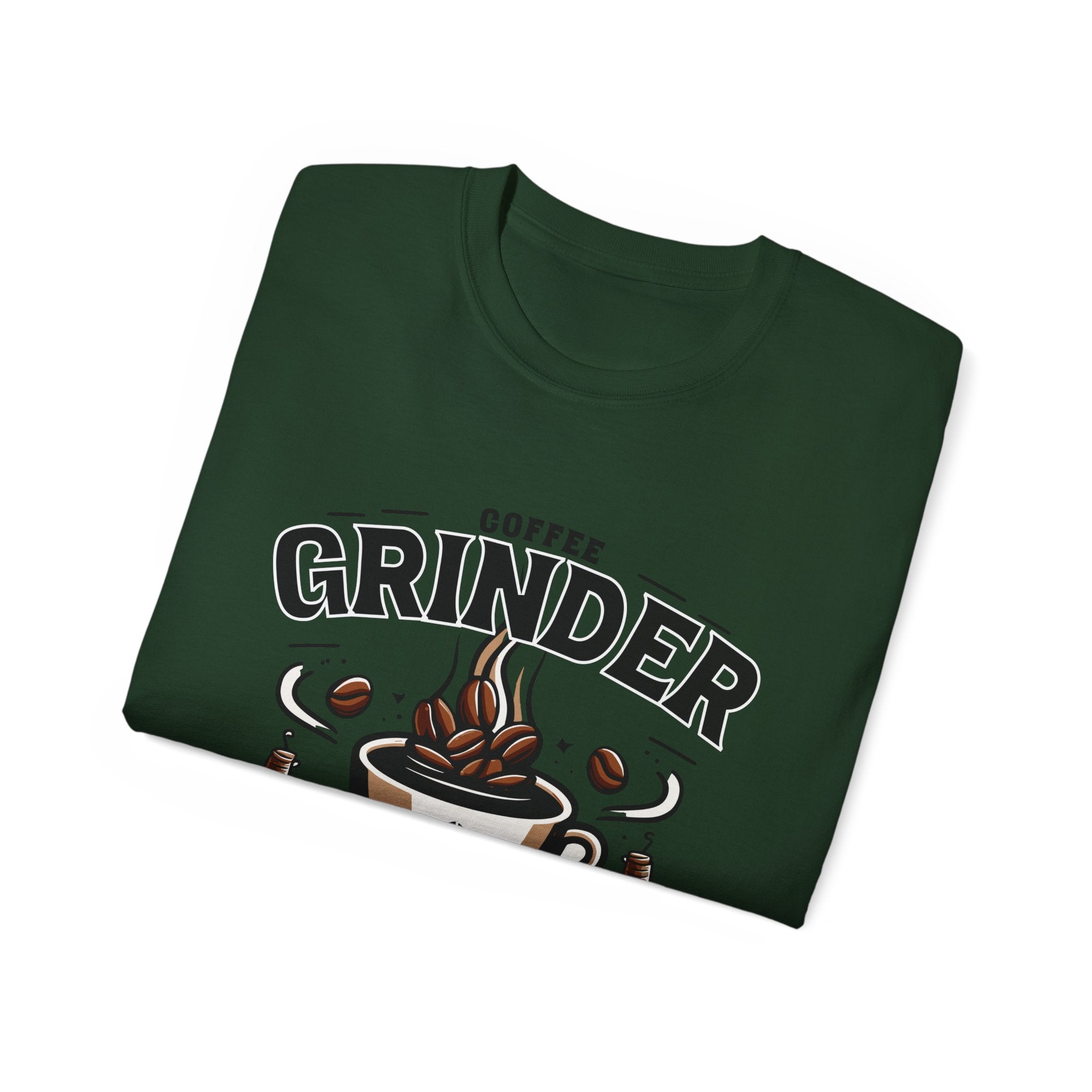 Coffee Grinder Unisex Cotton Tee
