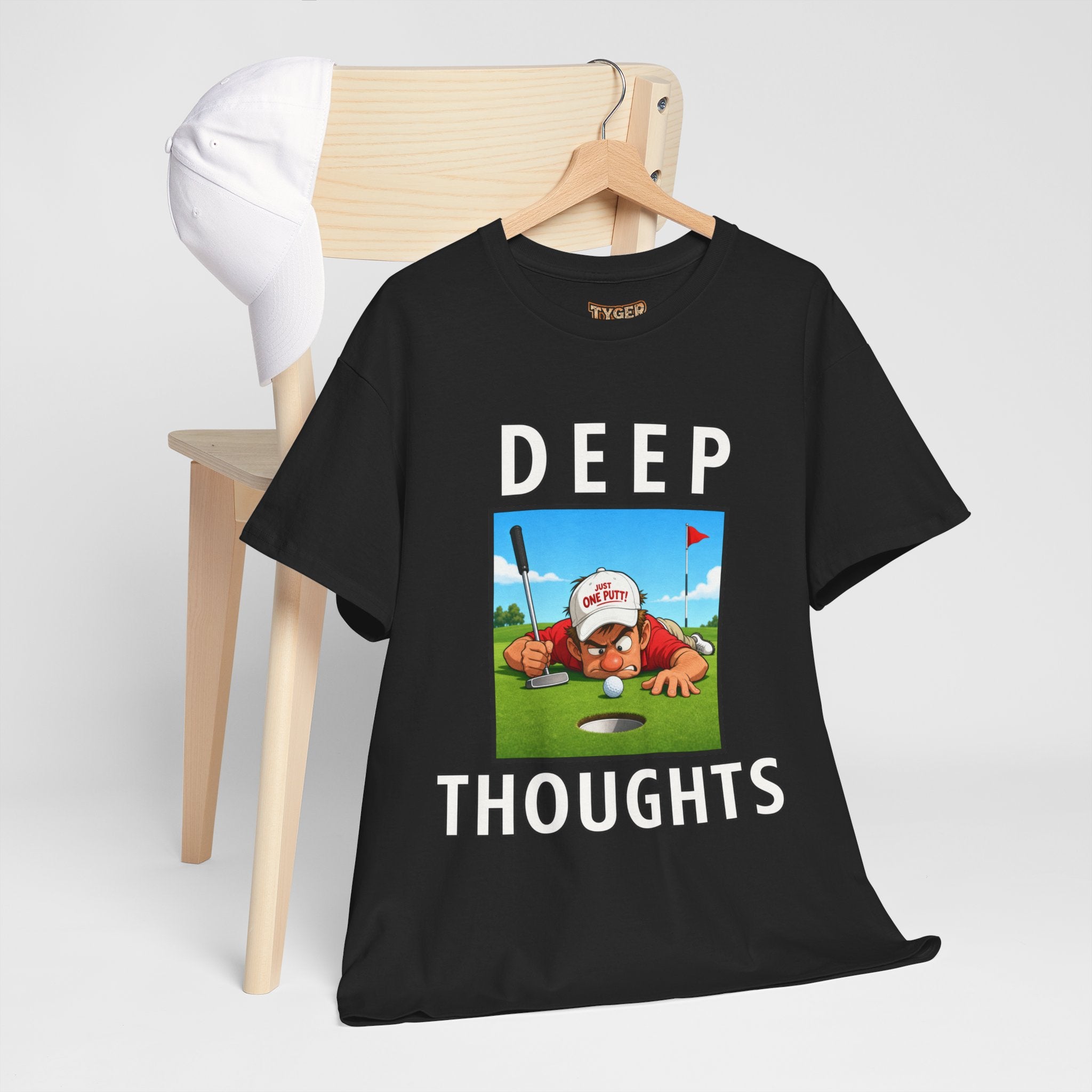Deep Thoughts Tee - Funny Golf T-Shirt