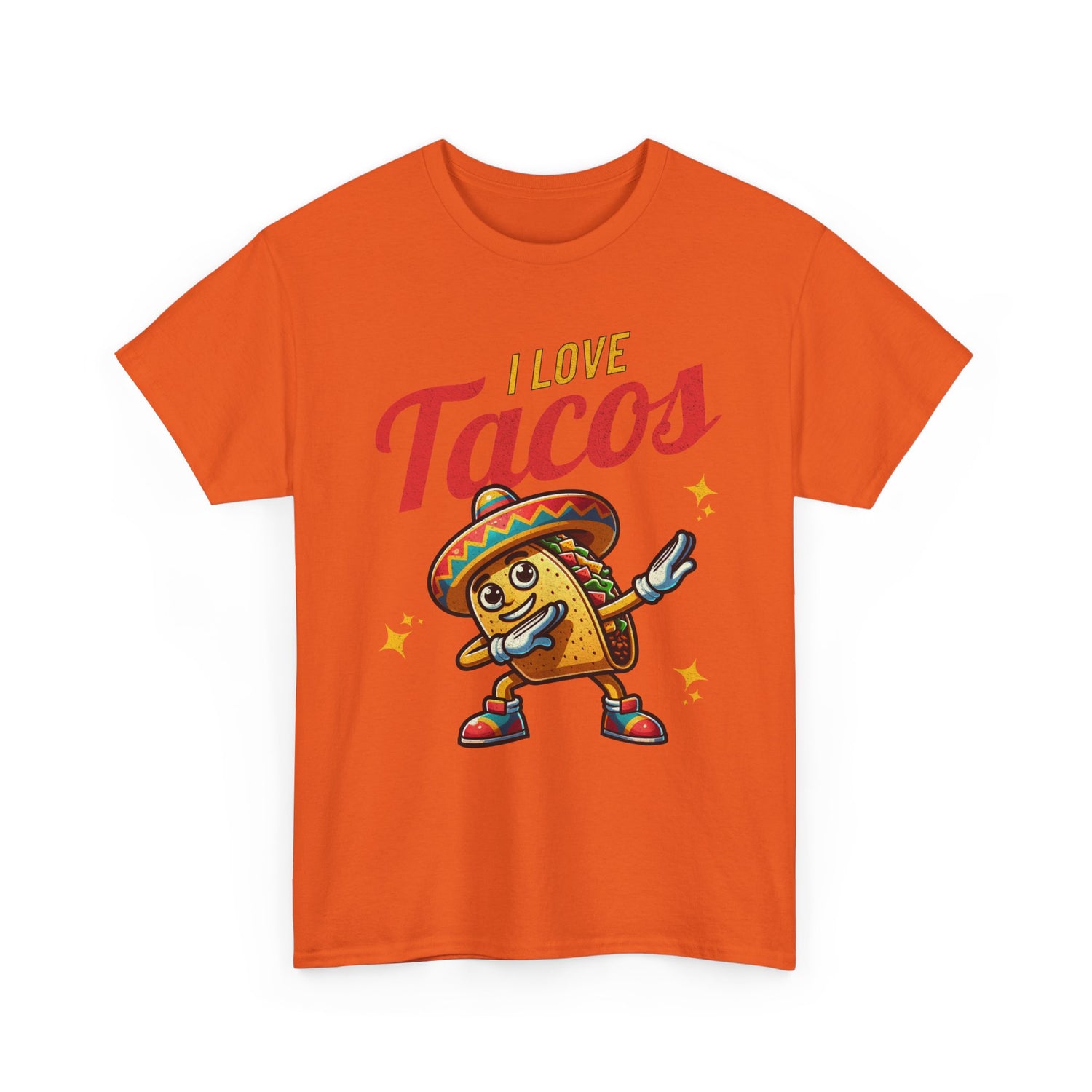 I Love Tacos Tee — Cute Dancing Taco Graphic T-Shirt