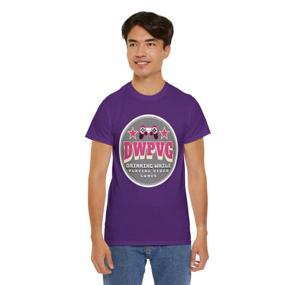 DWPVG "Drinking While Playing Video Games" Graphic Tee — Gamer Party T-Shirt