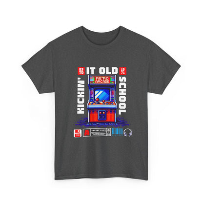 Old School Arcade T-Shirt — "Kickin&