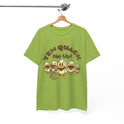 Yew Quack Me Up - Funny Duck Tee