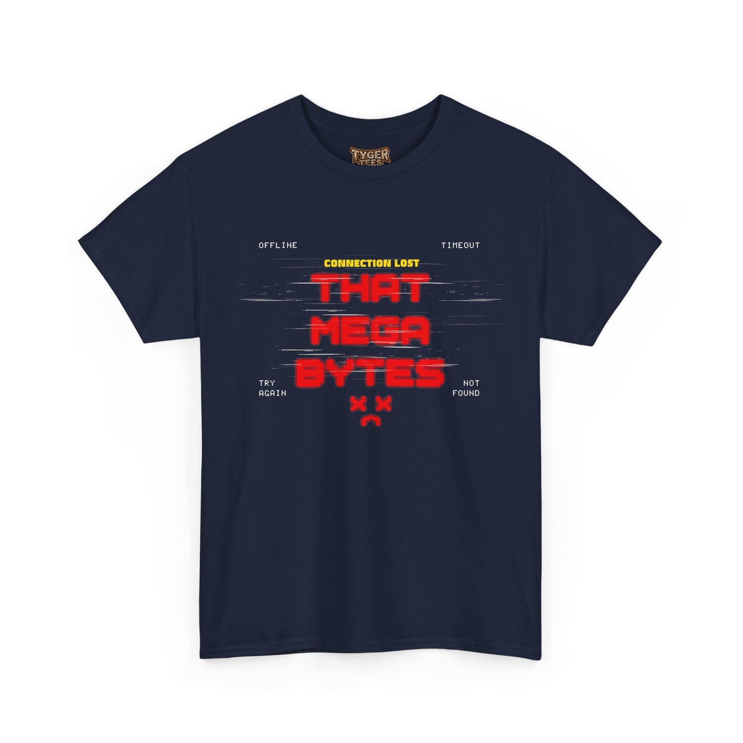 That Mega Bytes | Retro Glitch Gaming T-Shirt for Gamers &amp; Coders