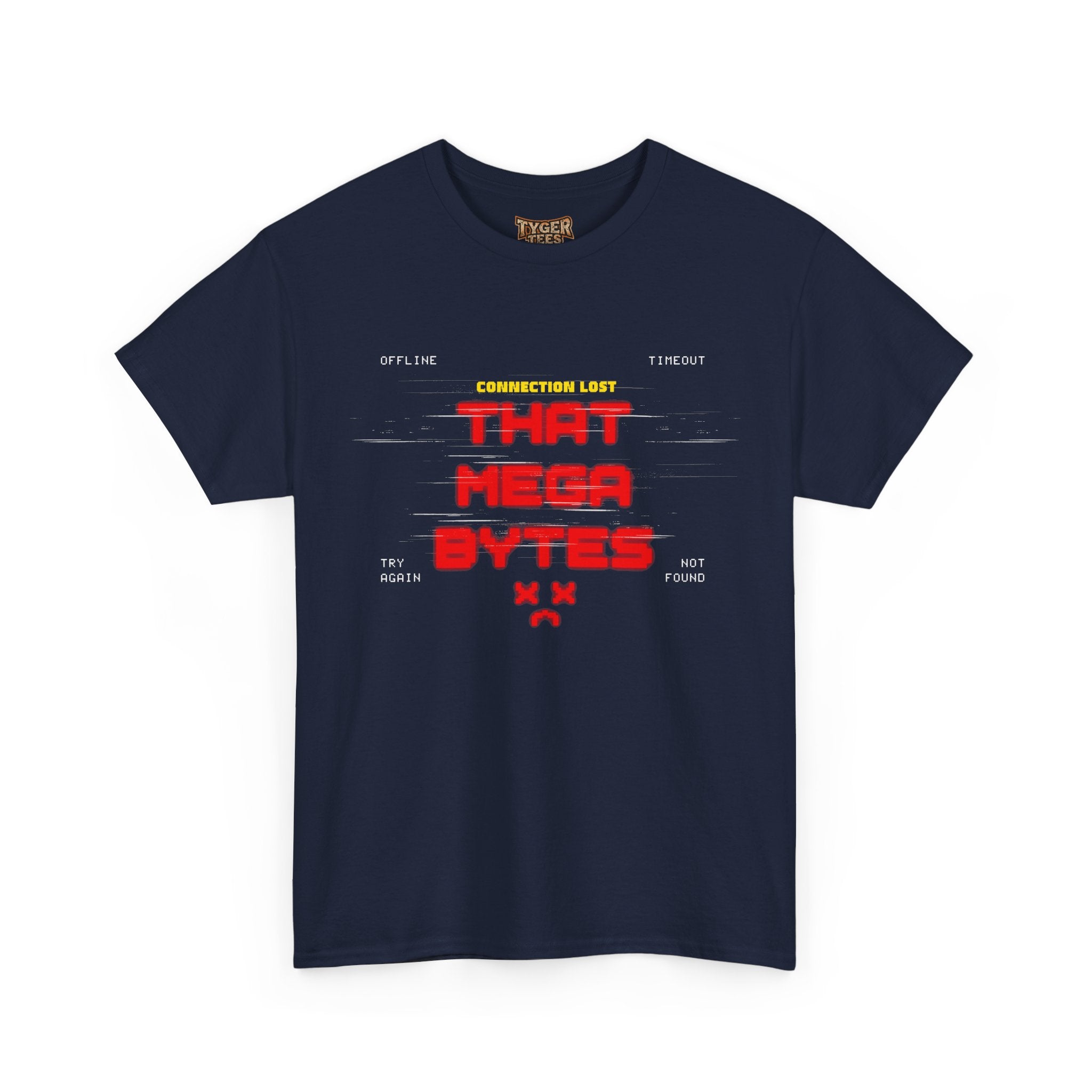 That Mega Bytes | Retro Glitch Gaming T-Shirt for Gamers &amp; Coders