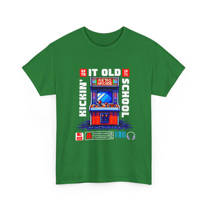 Old School Arcade T-Shirt — "Kickin&