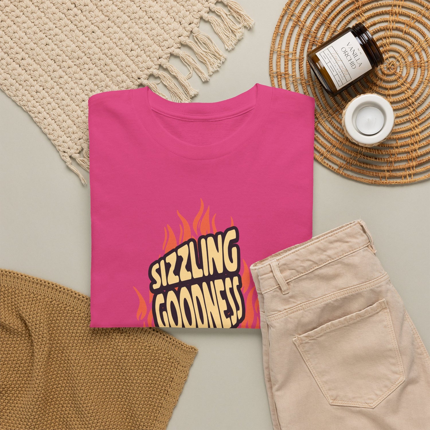 Sizzling Goodness Breakfast T-Shirt — Bacon &amp; Egg Cartoon Tee