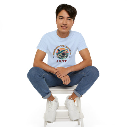 Jaws Movie - Meaning Friendship Amity Tee