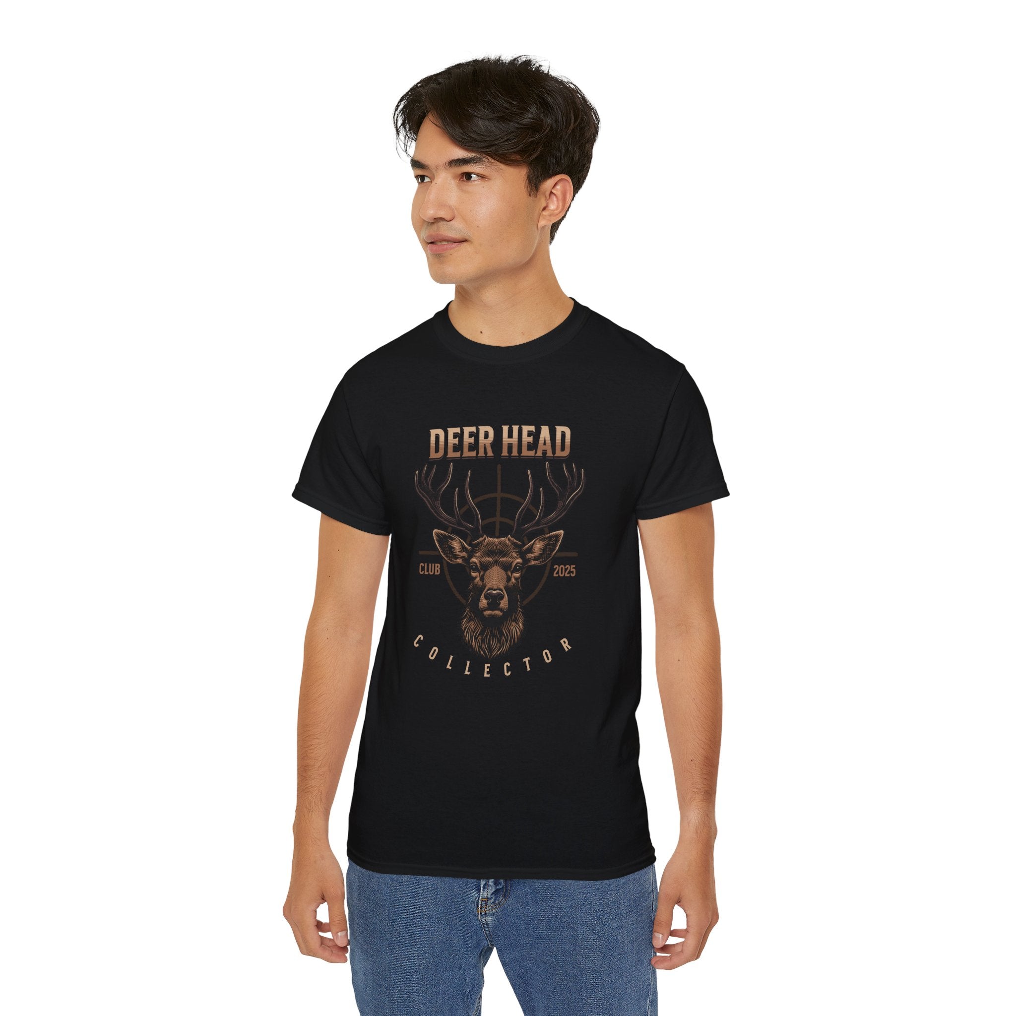 Deer Head Collector Cotton Hunting Tee