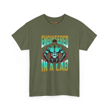 Engineered in a Lab T-Shirt — Muscle Science Gym Tee