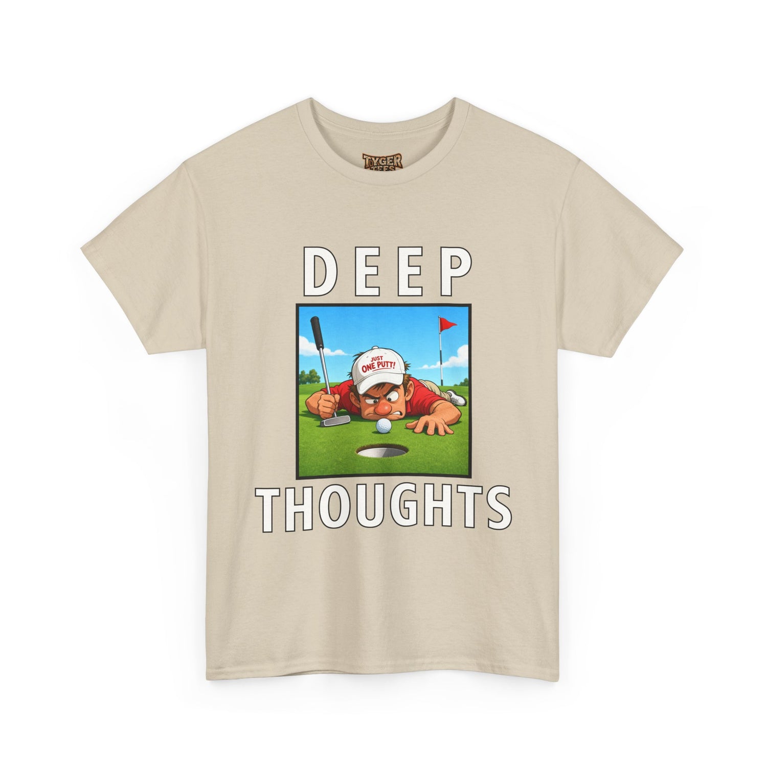 Deep Thoughts Tee - Funny Golf T-Shirt