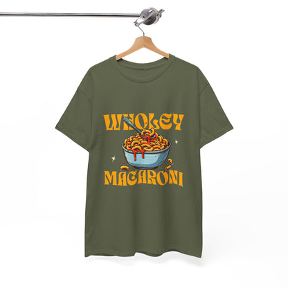 Wholey Macaroni Unisex Tee, Funny T-Shirt, Casual Graphic Shirt, Gift for Pasta Lovers, Foodie Apparel, Comfortable Everyday Wear