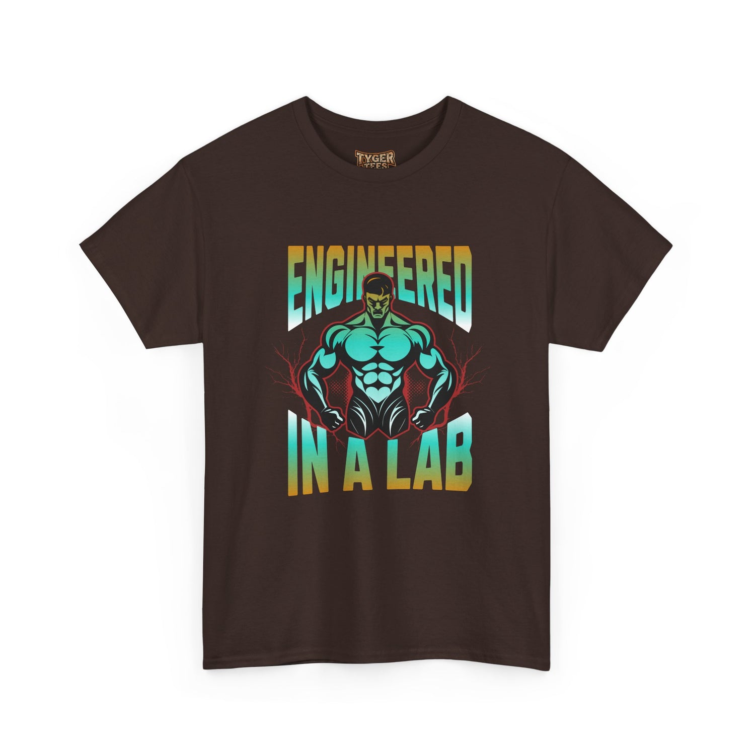 Engineered in a Lab T-Shirt — Muscle Science Gym Tee