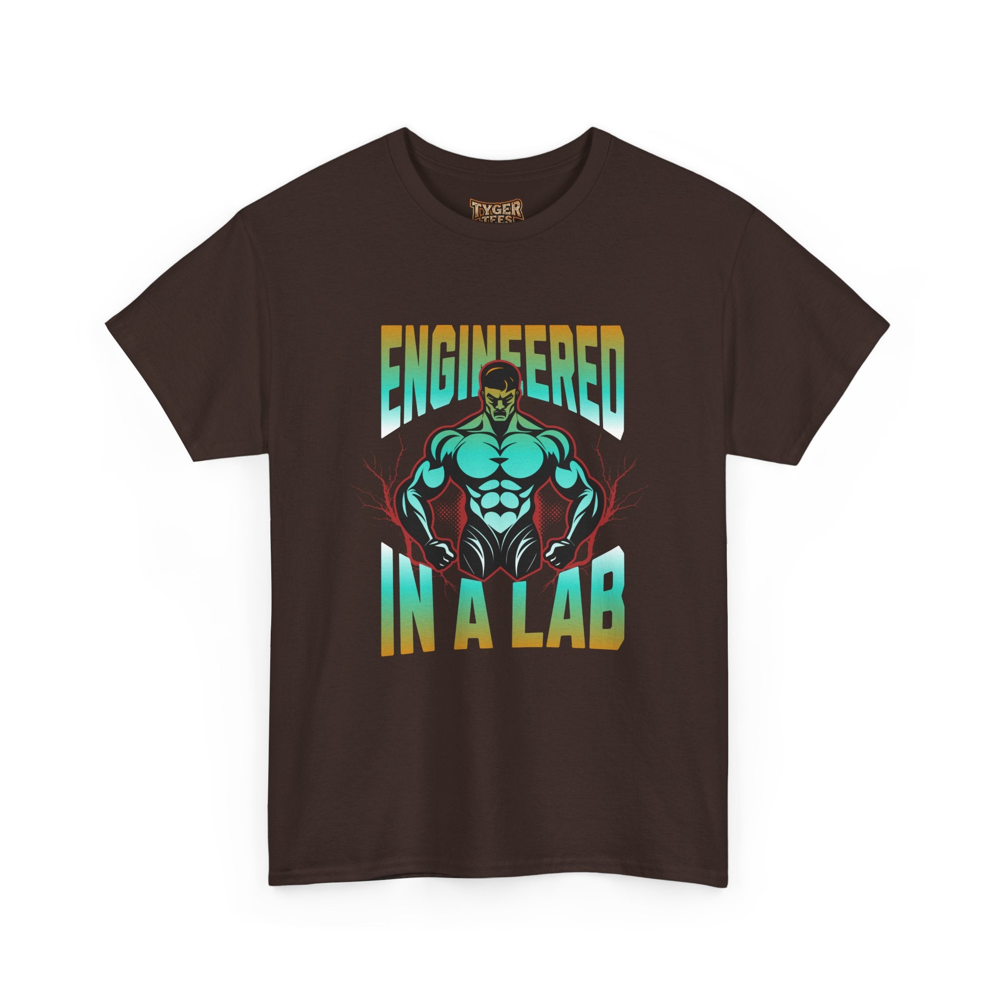 Engineered in a Lab T-Shirt — Muscle Science Gym Tee