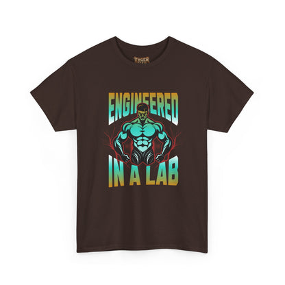 Engineered in a Lab T-Shirt — Muscle Science Gym Tee