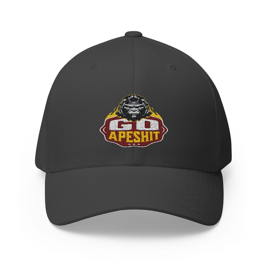 GO APESHIT Embroidered Statement Cap