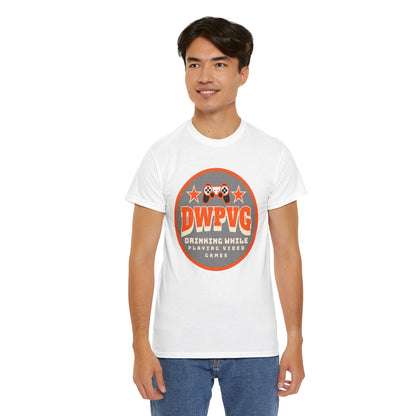 DWPVG "Drinking While Playing Video Games" Graphic Tee — Gamer Party T-Shirt