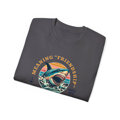 Jaws Movie - Meaning Friendship Amity Tee