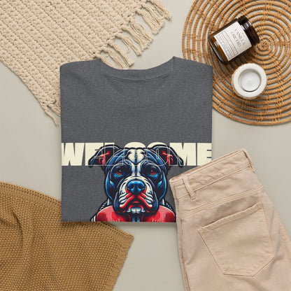 Dog Fight Boxing Dog T-Shirt — Welcome To The Dog Fight Graphic Tee