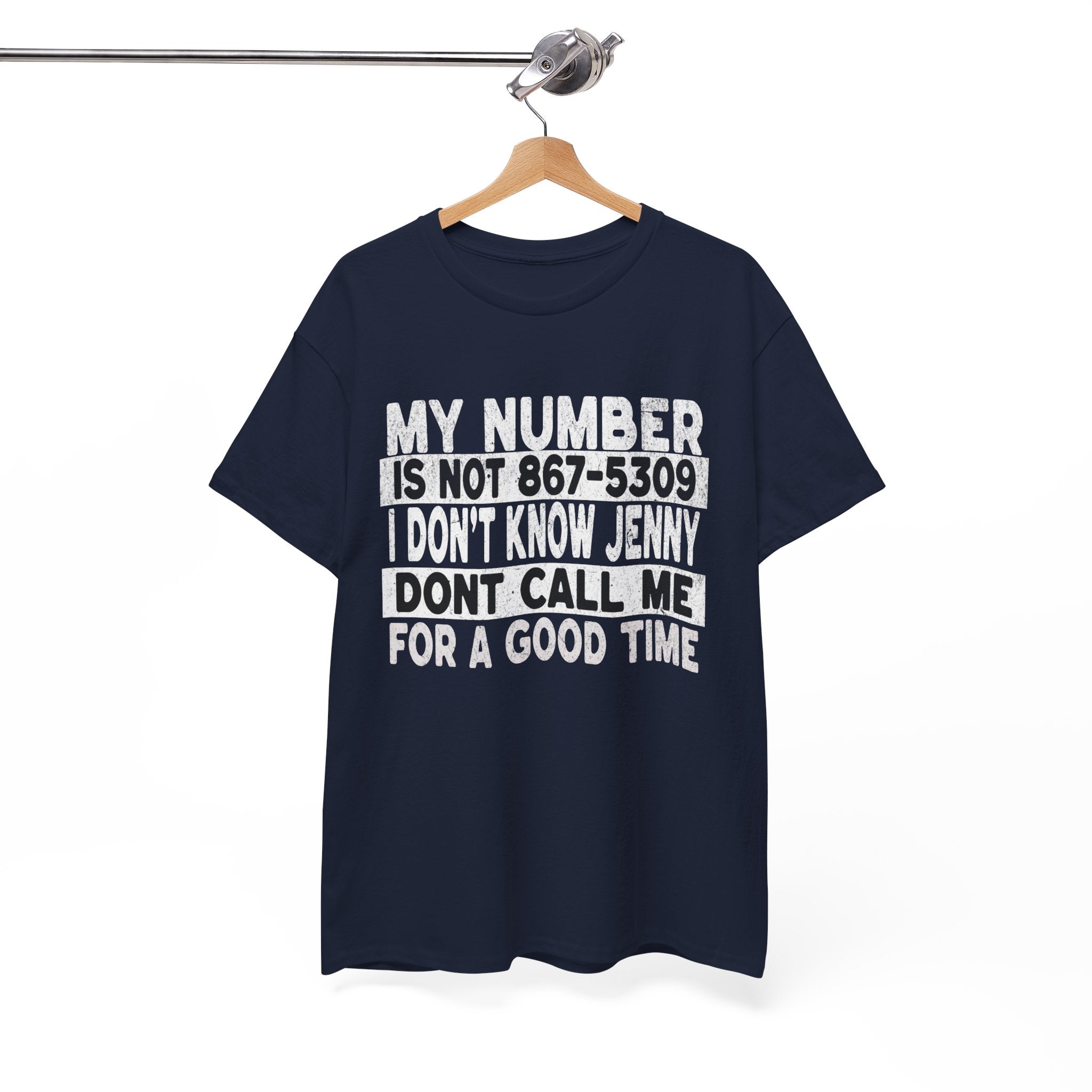 Funny 867-5309 Jenny Unisex Cotton Tee