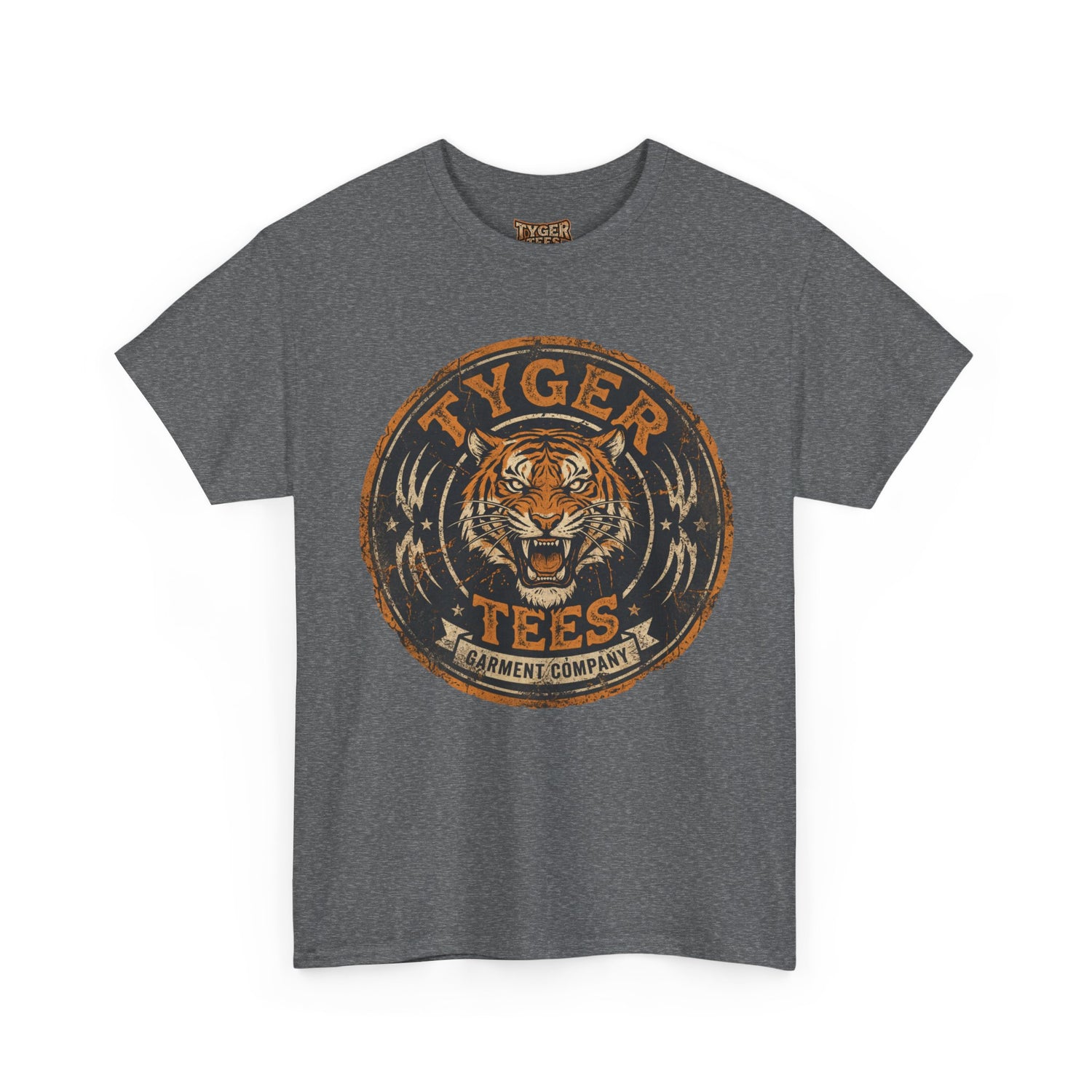 Tyger Tees Vintage Tiger Logo Tee