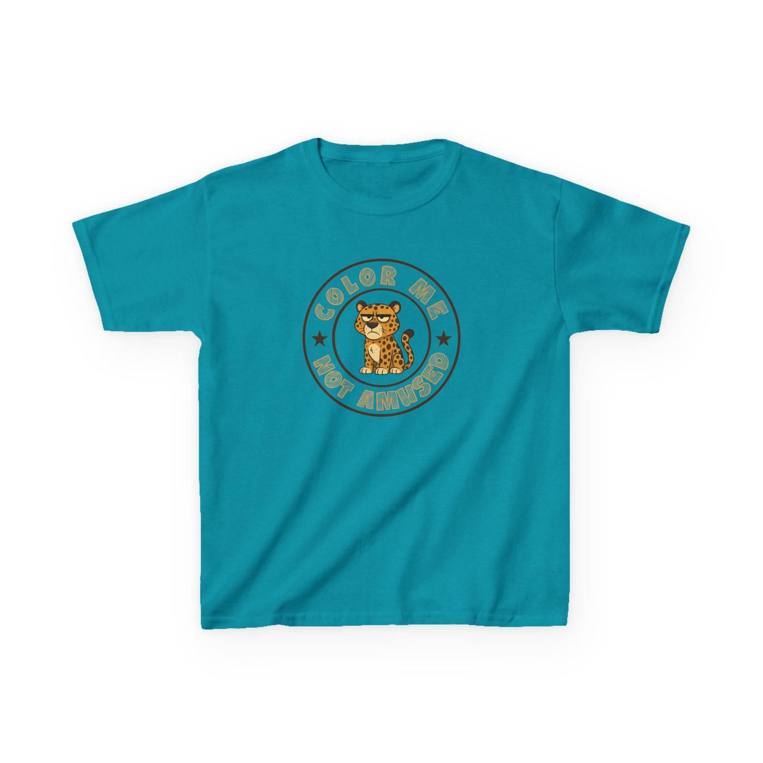 Kids Tee — Color Me Not Amused - Jaguar