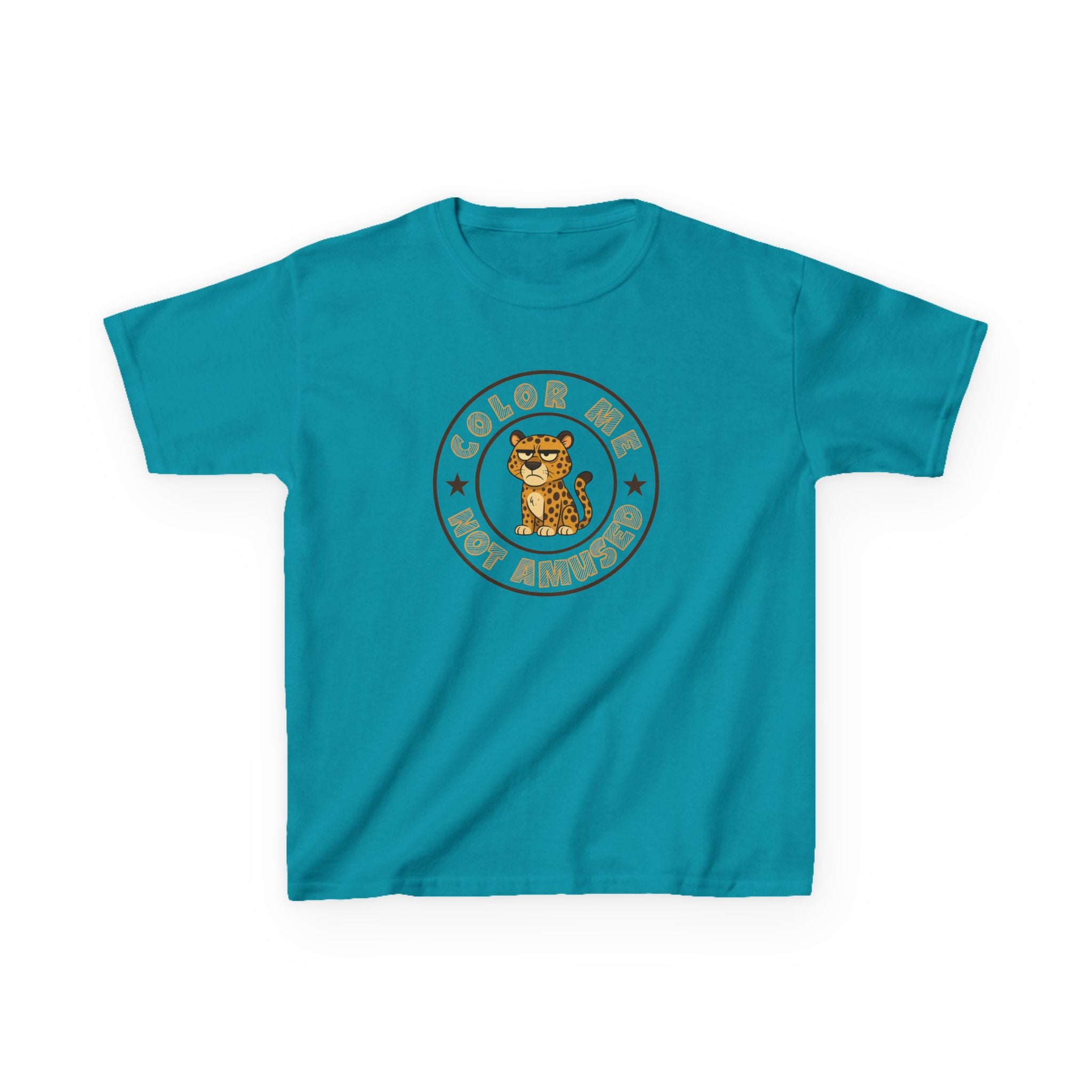 Kids Tee — Color Me Not Amused - Jaguar