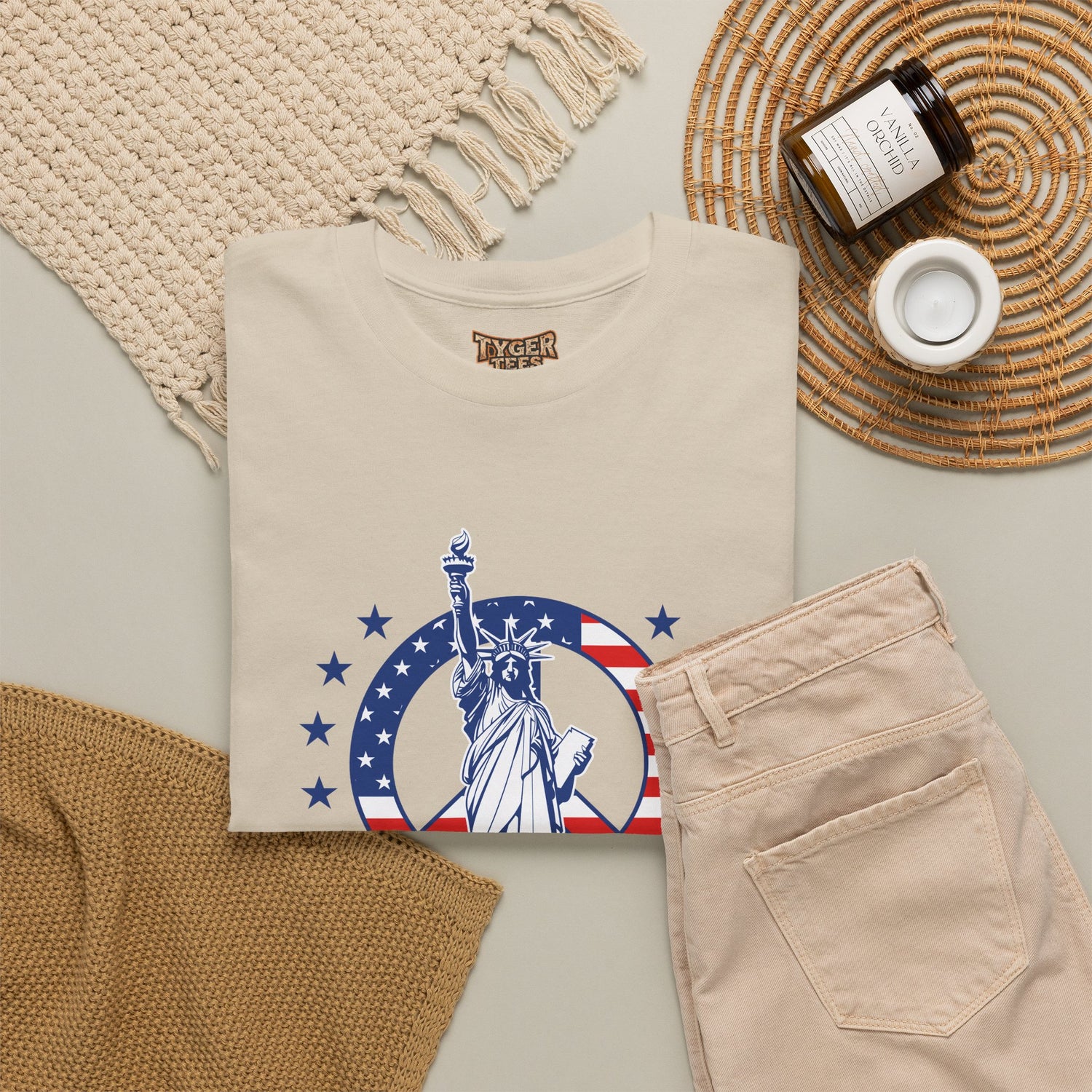 Don’t Be a H8TR Tee — Patriotic Statue of Liberty Graphic T-Shirt