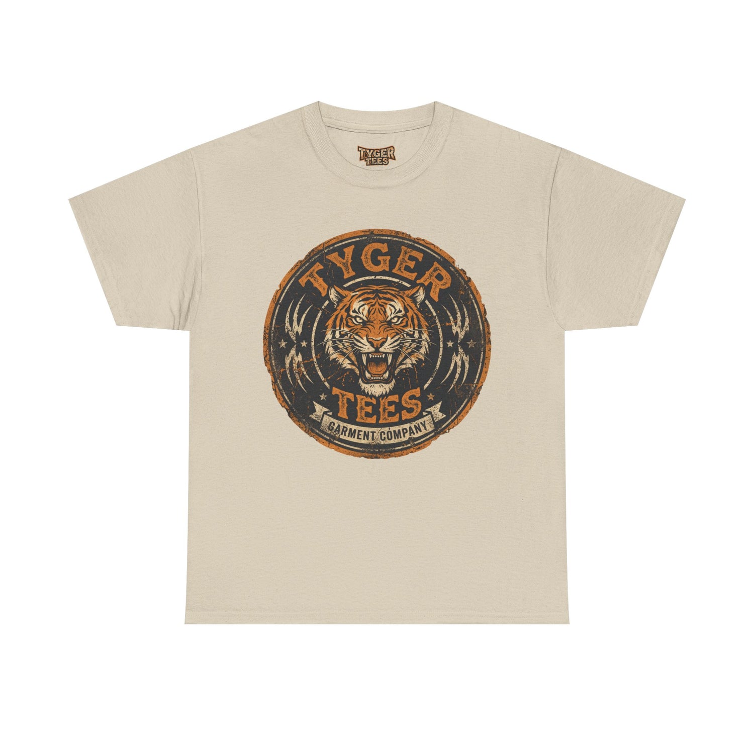 Tyger Tees Vintage Tiger Logo Tee