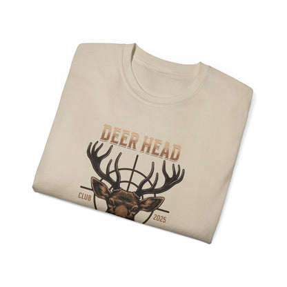 Deer Head Collector Cotton Hunting Tee