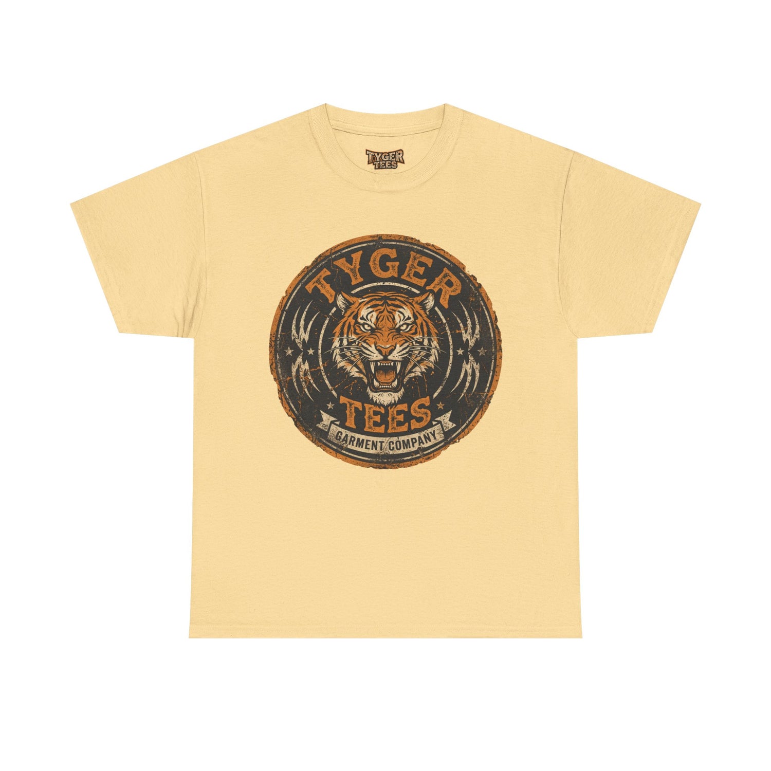 Tyger Tees Vintage Tiger Logo Tee