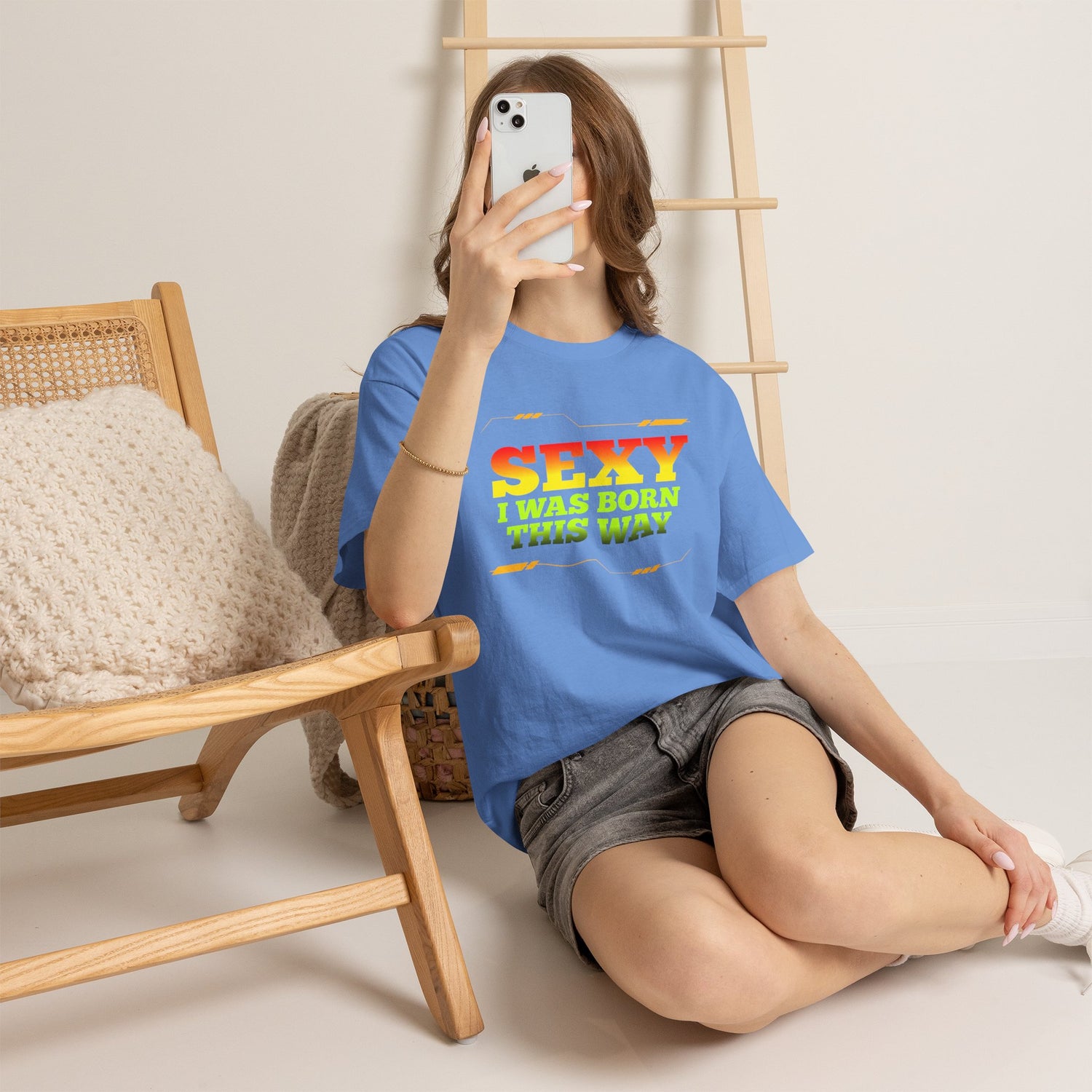 Sexy I Was Born This Way Tee — Bold Statement T-Shirt