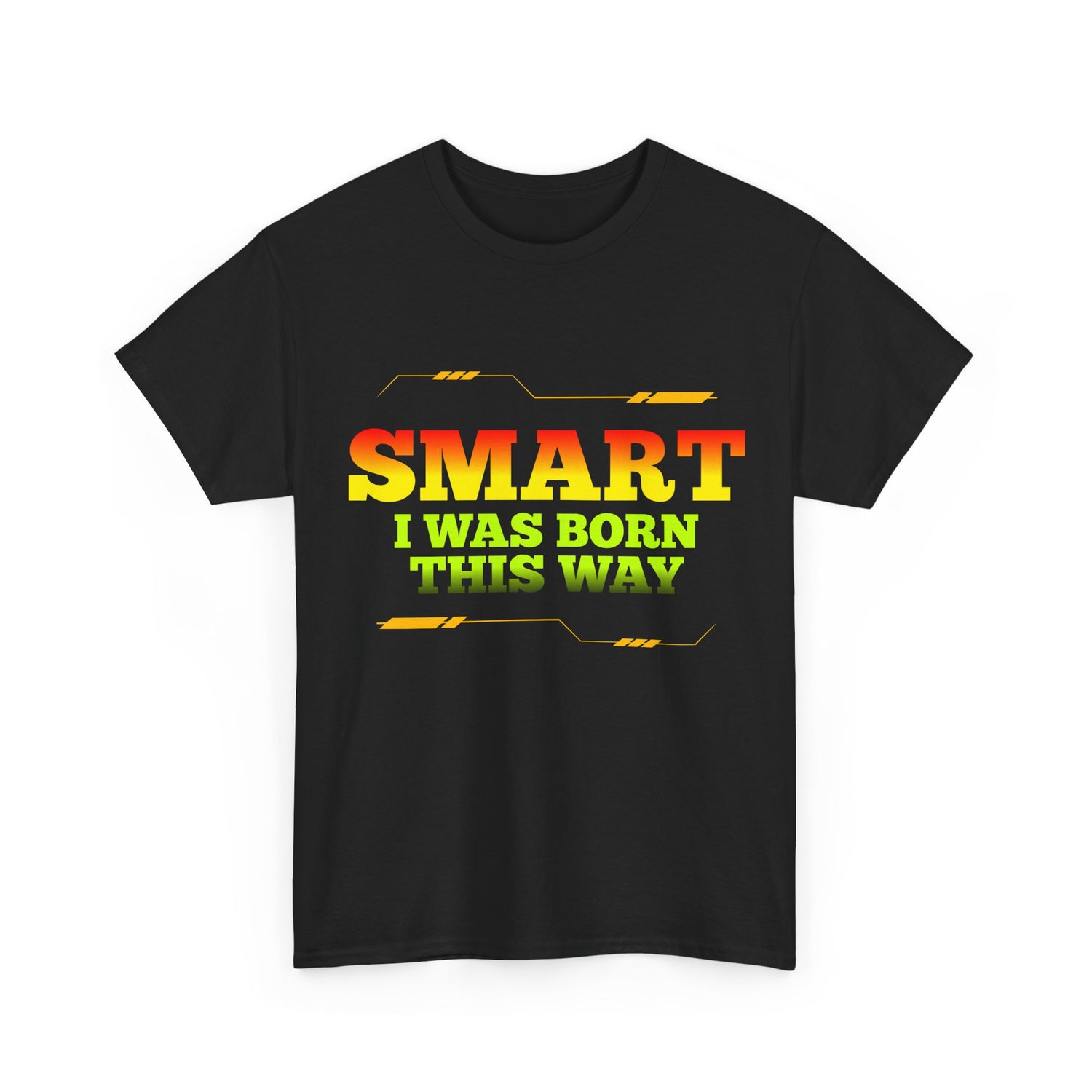 Smart I Was Born This Way Tee — Funny Retro Statement T‑Shirt