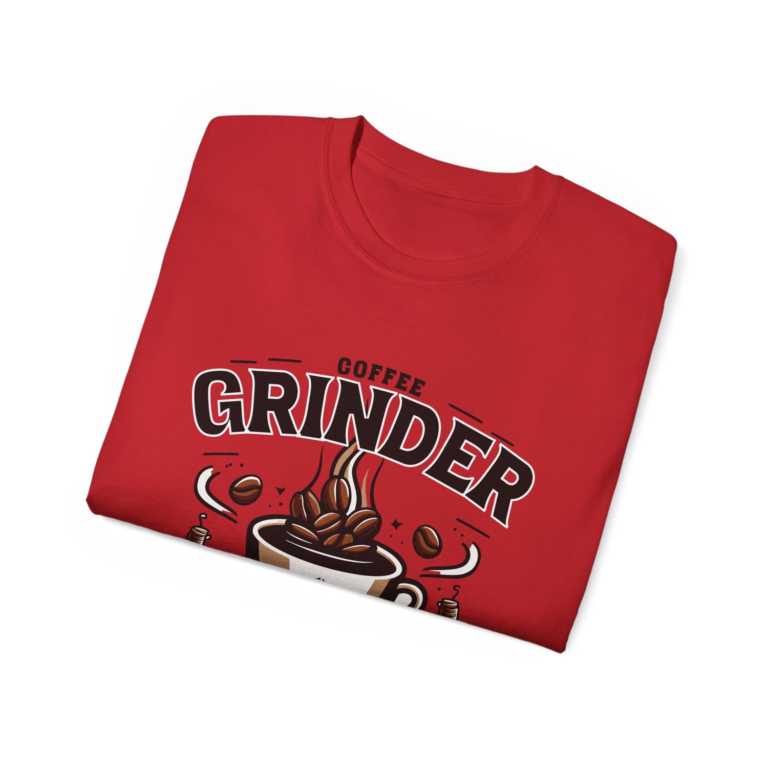 Coffee Grinder Unisex Cotton Tee