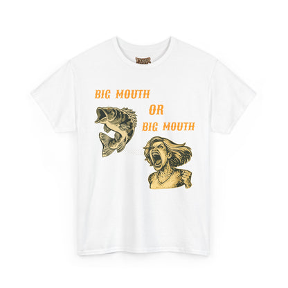 Big Mouth or Big Mouth? Funny Bass Fishing T-Shirt