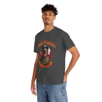 Little Johns Pizza Lover Unisex Tee, Ohhh Yeahhh Graphic Tee, Funny Dog T-Shirt, Food Lover Gift, Unisex Cotton Shirt
