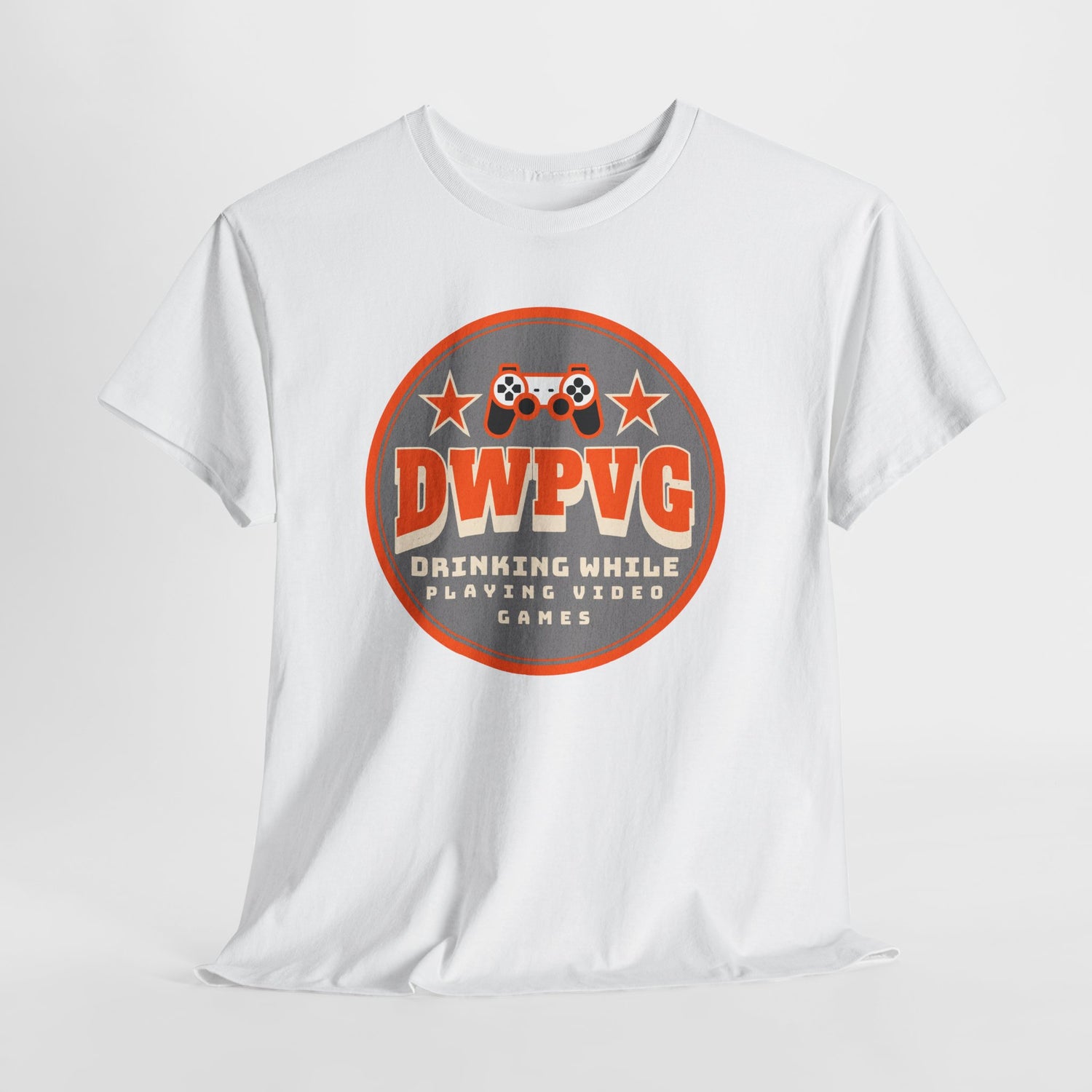 DWPVG "Drinking While Playing Video Games" Graphic Tee — Gamer Party T-Shirt