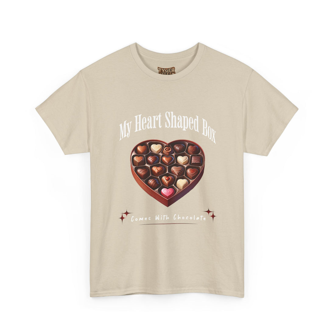 My Heart Shaped Box Comes With Chocolate T-Shirt | 90s Grunge-Inspired Valentine&