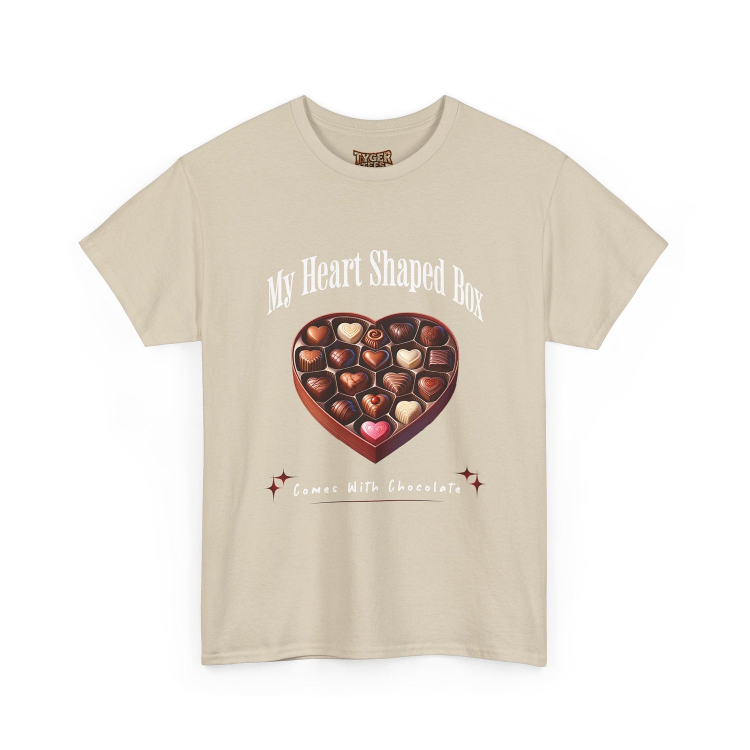 My Heart Shaped Box Comes With Chocolate T-Shirt | 90s Grunge-Inspired Valentine&