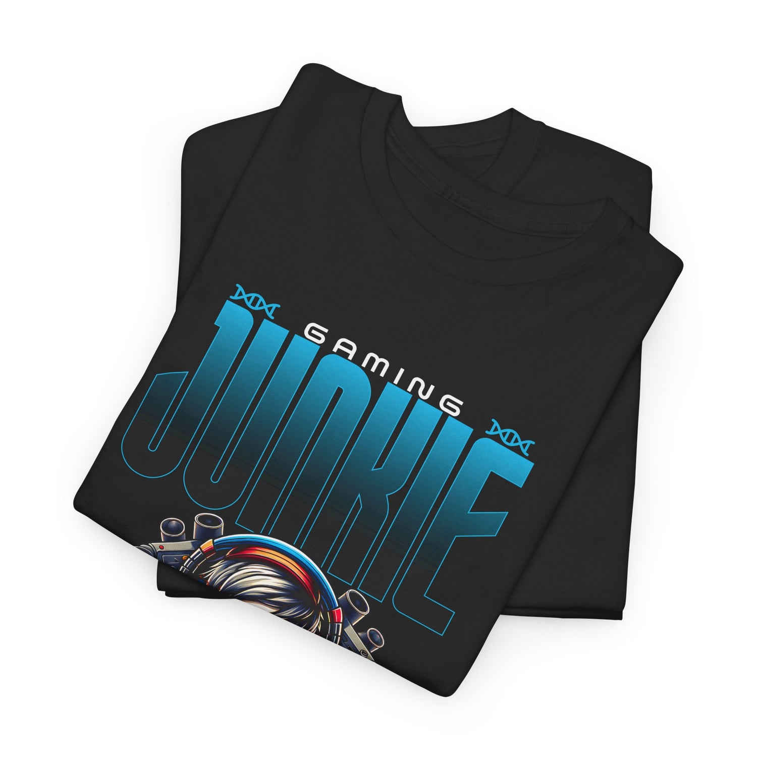 Gaming Junkie Skull Tee — Gamer Skull Controller Graphic T-Shirt