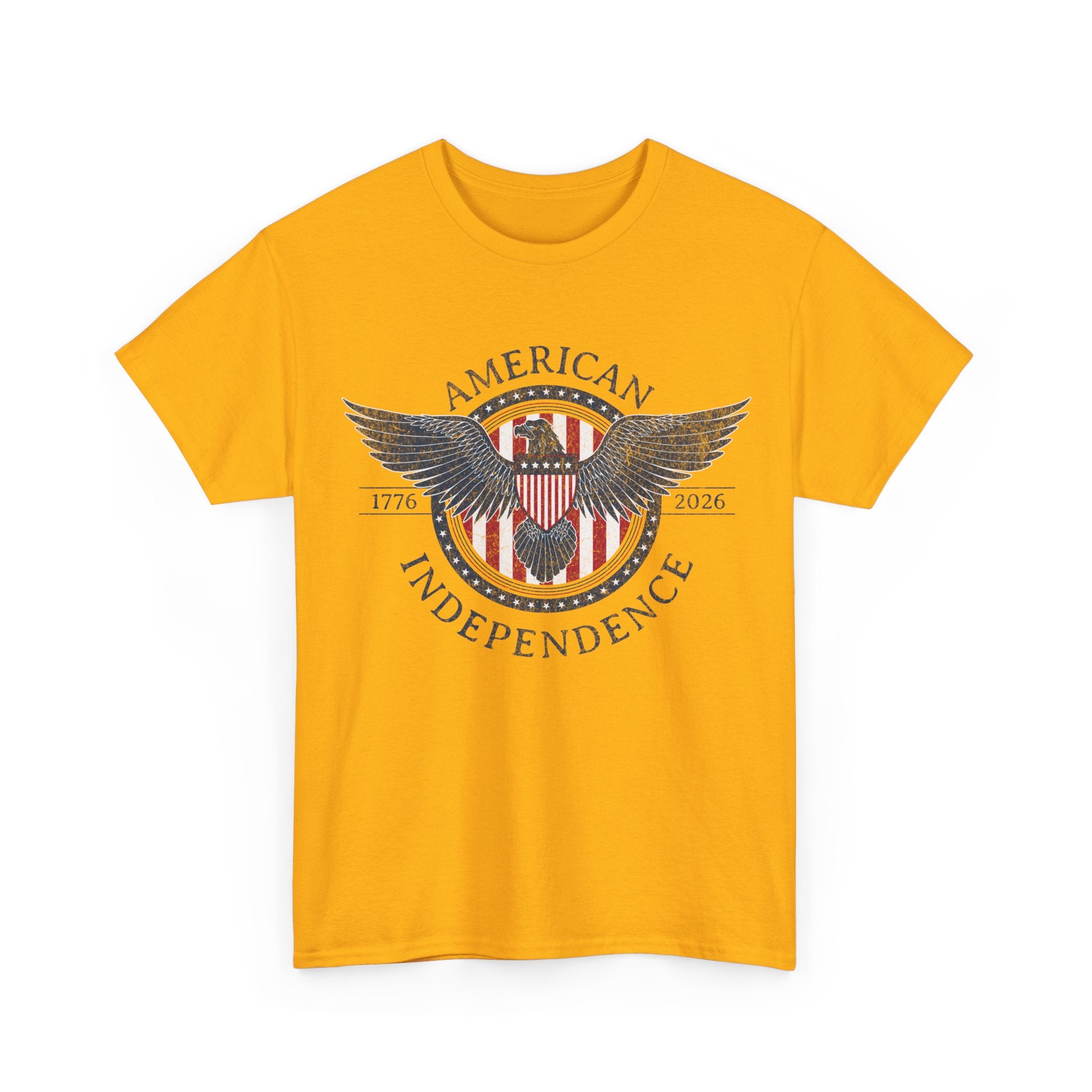 Independence Eagle Tee — American Independence 1776–2025 Vintage Flag Shirt