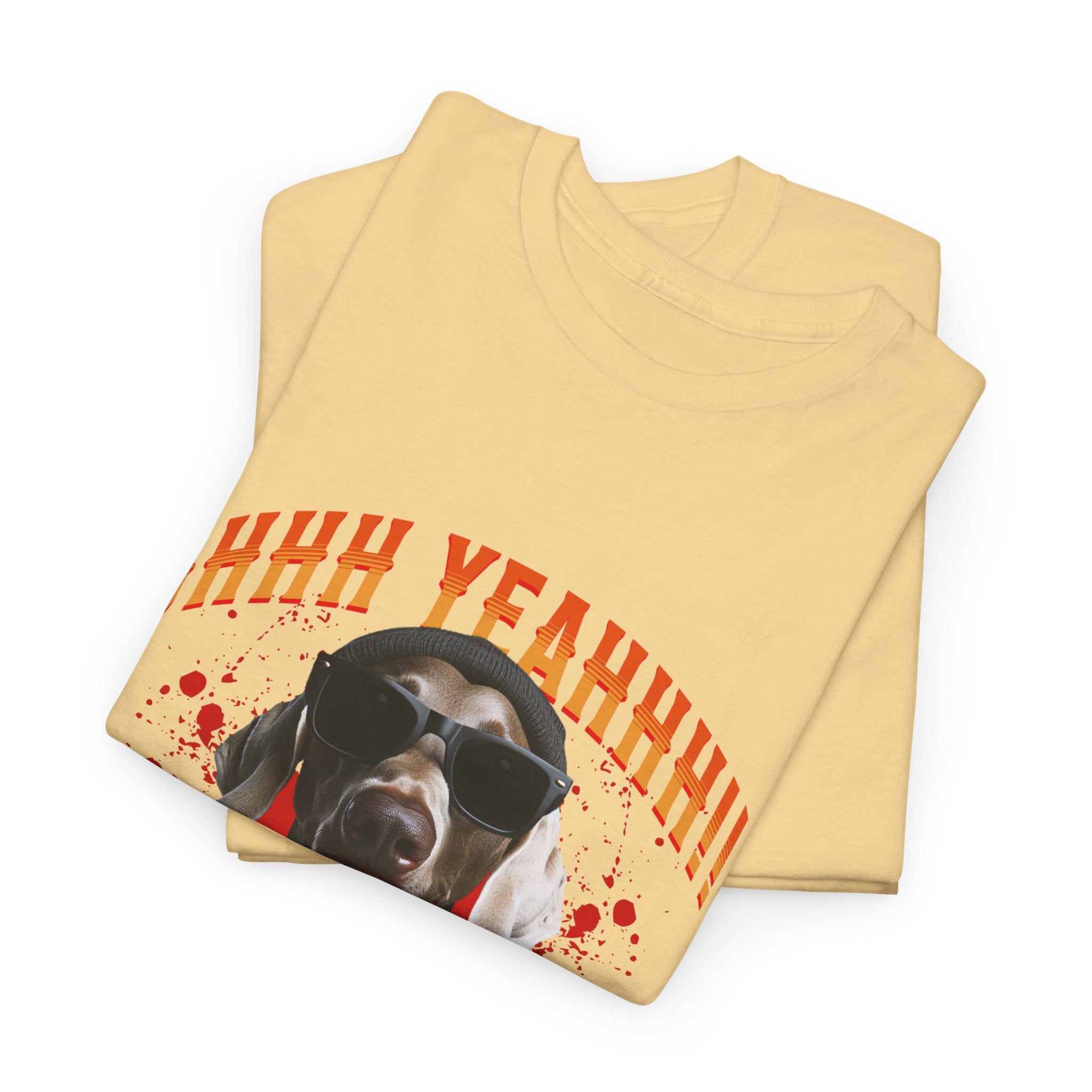 Little Johns Pizza Lover Unisex Tee, Ohhh Yeahhh Graphic Tee, Funny Dog T-Shirt, Food Lover Gift, Unisex Cotton Shirt
