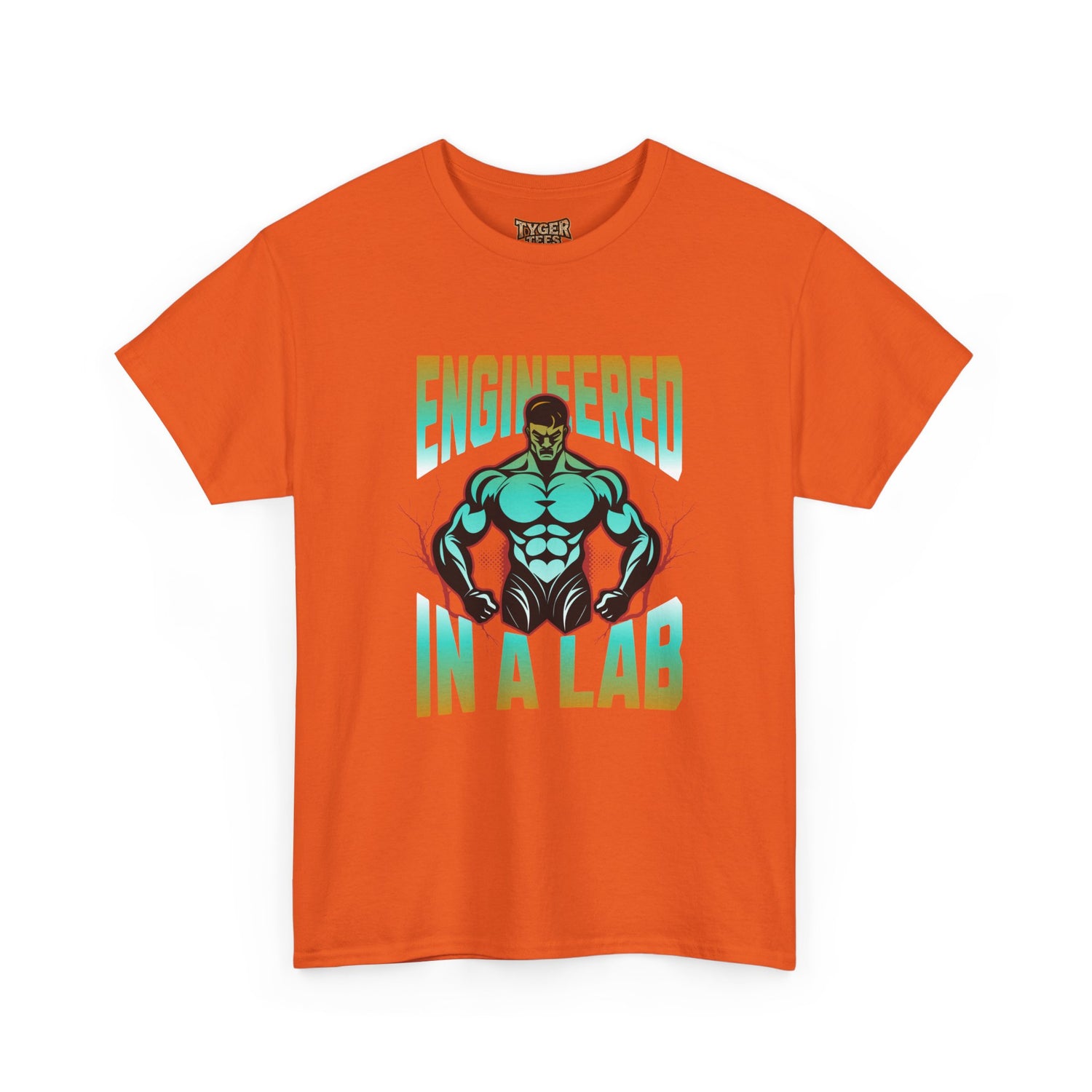 Engineered in a Lab T-Shirt — Muscle Science Gym Tee