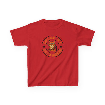 Kids Tee — Color Me Not Amused - Tiger