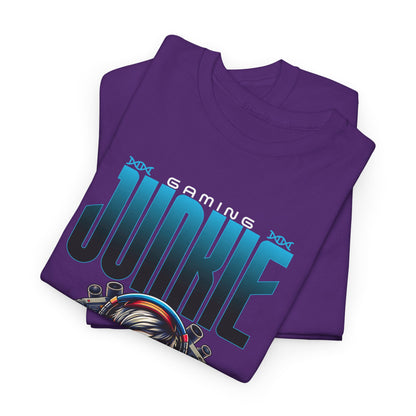 Gaming Junkie Skull Tee — Gamer Skull Controller Graphic T-Shirt