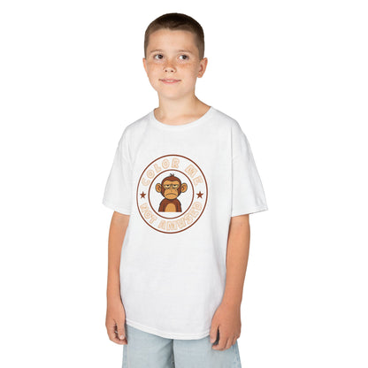 Kids Tee — Color Me Not Amused -  Monkey