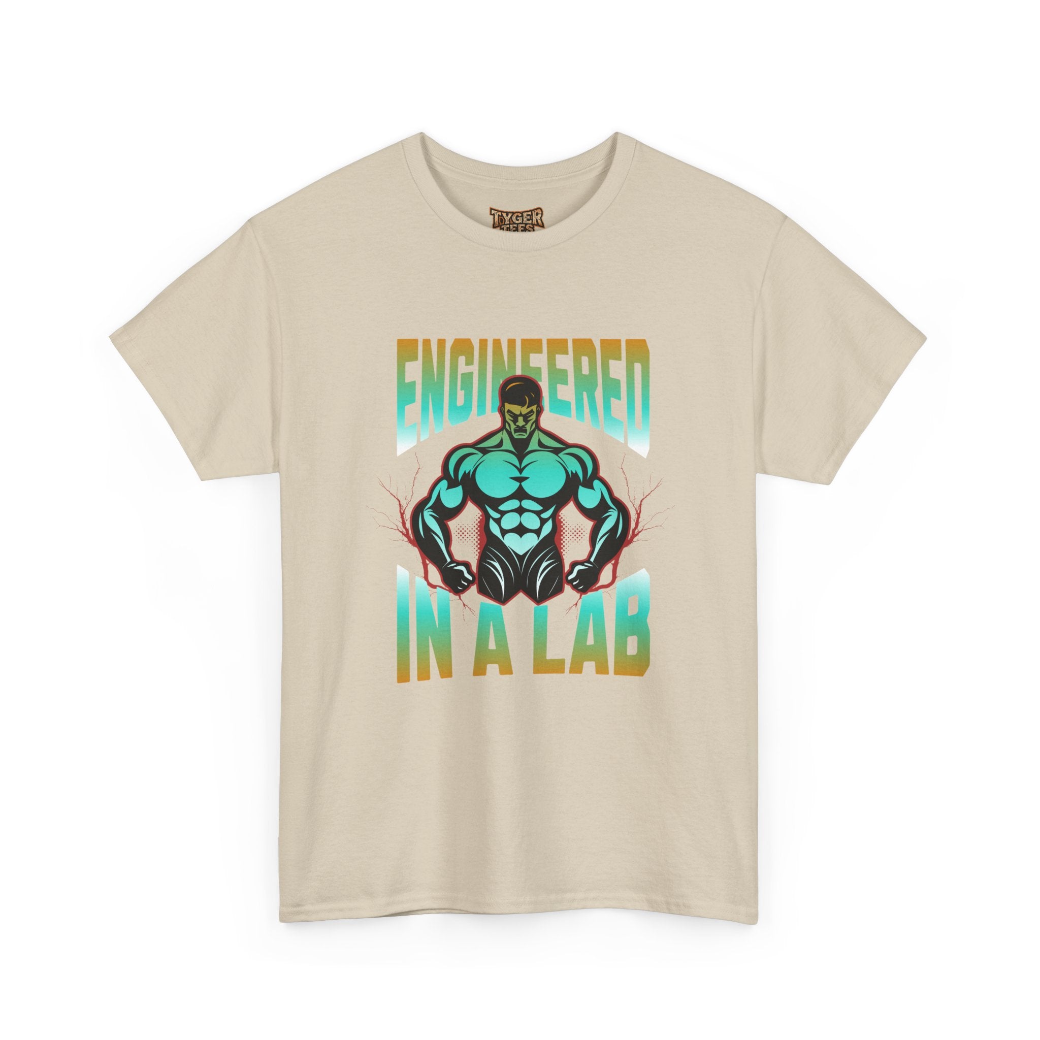 Engineered in a Lab T-Shirt — Muscle Science Gym Tee